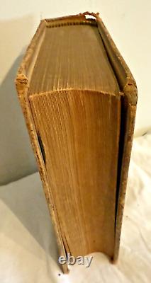 RARE Textbook of Physiology Foster 1891 Antique Medical Book READ CONDITION