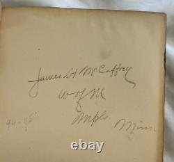 RARE Textbook of Physiology Foster 1891 Antique Medical Book READ CONDITION