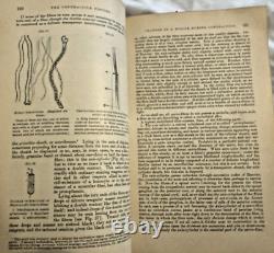 RARE Textbook of Physiology Foster 1891 Antique Medical Book READ CONDITION