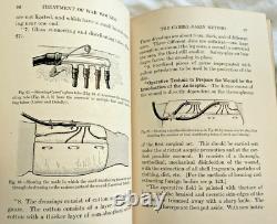 RARE The Treatment of War Wounds WWI 1918 Keen Antique Medical Book Illustrated