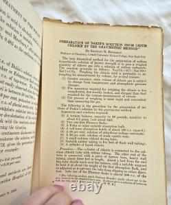 RARE The Treatment of War Wounds WWI 1918 Keen Antique Medical Book Illustrated