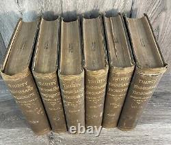 RARE Thirty Thousand Thoughts 6 Volume Antique Set Spence Excell Neil 1889