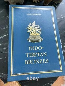 RARE Ulrich Von Schroeder Indo-Tibetan Bronzes Collector Hard Copy Book