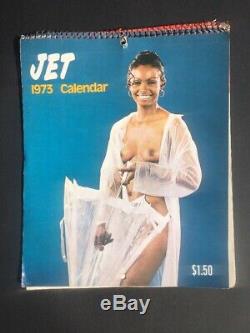 RARE Vintage 1968, 69, 70, 72, & 73 JET Calendar Featuring A Nude JET Beauty