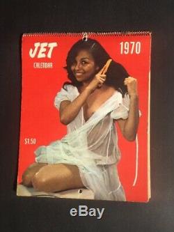 RARE Vintage 1968, 69, 70, 72, & 73 JET Calendar Featuring A Nude JET Beauty