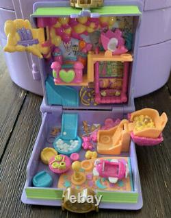RARE Vintage Polly Pocket Polly's Toy Land Storybook Compact Book & KEY 1996