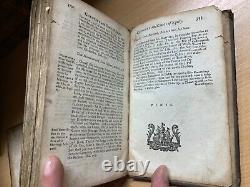 Rare 1723 Readings Upon The Statute Law Antique 300 Year Old Leather Book (t4)