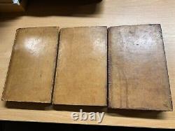 Rare 1777 The Orations Of Demosthenes Volumes 1-3 Antique Books (p8)