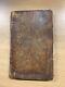 Rare 1790 The Village Curate A Poem Antique Leather Book (t3)