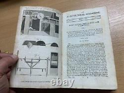 Rare 1809 The Agricultural Magazine January To June 1809 Antique Book (t4)