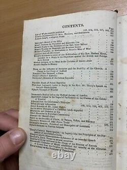 Rare 1813 The Eclectic Review Vol 10 July To Dec 1813 Antique Book (t5)