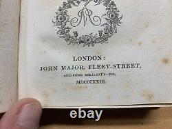 Rare 1823 Izaak Walton The Complete Angler Vols 1 & 2 Antique Books (oo)