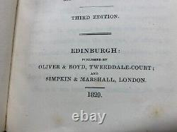 Rare 1829 Farewell To Time For Use By The Dying Antique Book (p4)