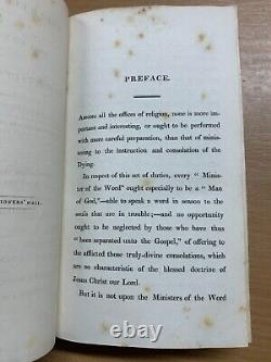 Rare 1829 Farewell To Time For Use By The Dying Antique Book (p4)