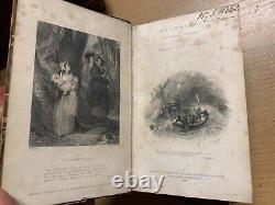 Rare 1833 Maria Edgeworth Patronage 3 Vols Antique Books (t7)