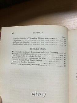 Rare 1852 Lectures On Ancient History Niebuhr Vol 2 Antique Book (p5)