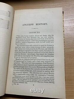 Rare 1852 Lectures On Ancient History Niebuhr Vol 2 Antique Book (p5)