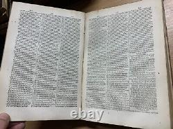 Rare 1854 Complete Concordance To The Holy Scriptures Antique Book (p8)