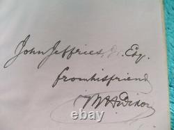 Rare 1855 Antique Book Surnames By B. Homer Dixon-signed
