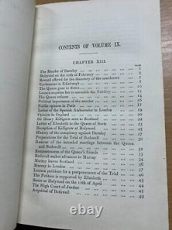 Rare 1870 History Of England Froude Volume 9 Antique Book (p6)