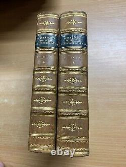 Rare 1875 Life And Death Of John Of Barneveld Vols 1 & 2 Antique Books (p7)