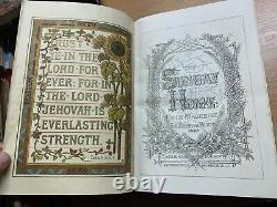 Rare 1882 The Sunday At Home Bound Issues Illustrated Antique Book (p8)