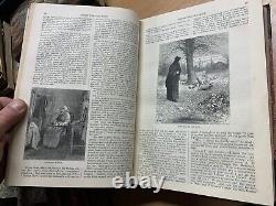 Rare 1882 The Sunday At Home Bound Issues Illustrated Antique Book (p8)