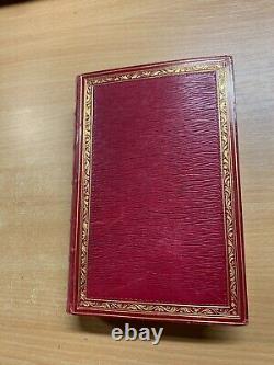 Rare 1884 The Works Of Alfred Tennyson Poetry Leather Antique Book (p5)