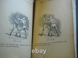 Rare 1888 Antique Book Art Of Boxing With Gloves Science Self-defense Pictures