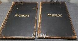 Rare 1892 Antique Books Mythology & The Siege Of Troy Vol 1&2 M K Halevy #12/100