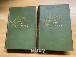 Rare 1893 William Cobbett Rural Rides Volumes 1 & 2 Antique Books (p7)