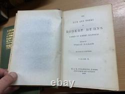 Rare 1896 The Life & Works Of Robert Burns Volumes 1-4 Antique Books (p16)