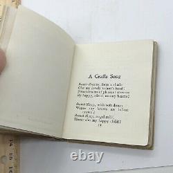 Rare 1899 Miniature Edition The Songs Of Innocence William Blake Antique Book