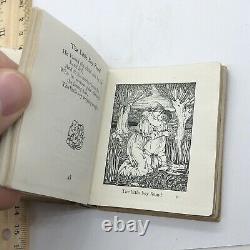 Rare 1899 Miniature Edition The Songs Of Innocence William Blake Antique Book