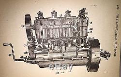 Rare 1907 Gas & Oil Engine Book Illus. Antique Tractors, Auto's, Boat Engines