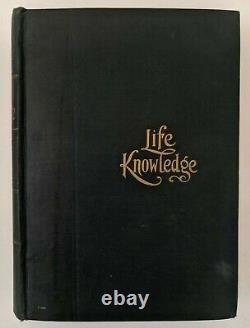 Rare 1909 Antique Medical Book LIFE KNOWLEDGE Womens Sexual Health Pediatric Gyn