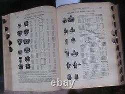 Rare 1913 Electric Co Light Fixtures Lamp Book 732 Pgs Faries OC White Benjamin
