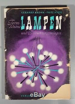 Rare 1950s Krohn Lighting and lampen arredoluce fog morup stilnovo Louis Poulsen