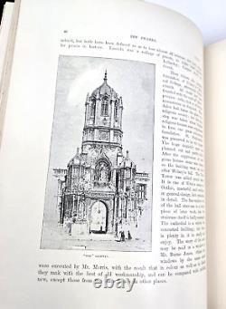 Rare 1st EDITION BOOK OF THE THAMES 1885 London England River Antique Gilt HC