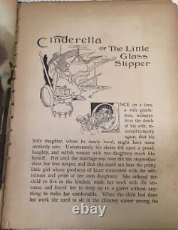 Rare ANTIQUE-CINDERELLA AND OTHER FAIRY TALES Sleeping Beauty 1911/113+Years Old