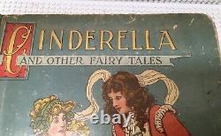 Rare ANTIQUE-CINDERELLA AND OTHER FAIRY TALES Sleeping Beauty 1911/113+Years Old