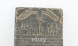 Rare Ancient Pharaonic Stela Book of Dead Holy Book In Egyptian Mythology BC