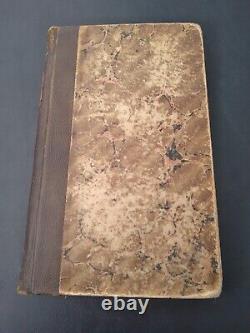Rare Antique 1834 Three Years In The Pacific Ocean Navy Book Carey Lea Blanchard