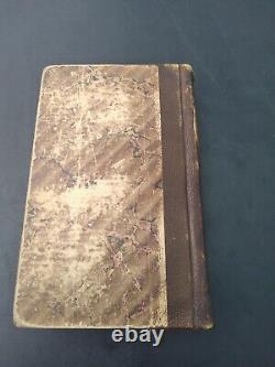 Rare Antique 1834 Three Years In The Pacific Ocean Navy Book Carey Lea Blanchard
