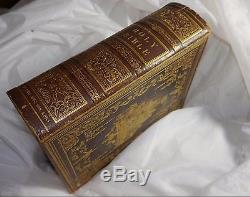 Rare Antique 1850 American Bible Old & New Testaments Leather