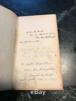 Rare Antique 1864 History Duryees Brigade Civil War Book Franklin Hough Signed
