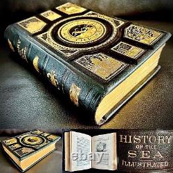 Rare Antique (1877) Book The HISTORY OF THE SEA By Frank B Goodrich (2.1 Kg)