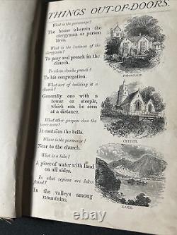 Rare Antique 1881 THINGS OUT OF DOORS Book 480 ILLUSTRATIONS Hardback 160 Pg