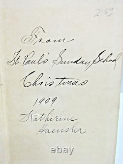 Rare Antique 1892 Original Book My King and His Service Havergal Inscription