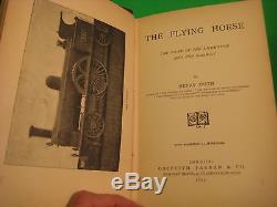 Rare Antique 1893 Flying Horse Trains Locomotives Railway Accidents History